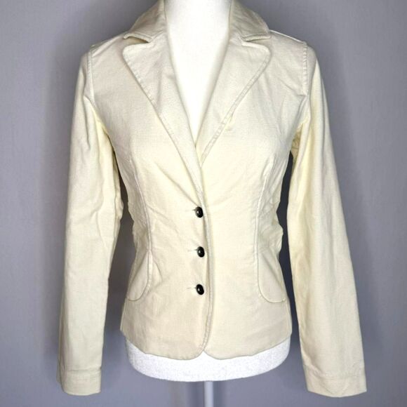 Hillard & Hanson y2k Off Whote Blazer - Picture 1 of 6